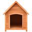 Caseta de madera para perros color Madera, , large indicador imagen numero 3