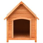 Caseta de madera para perros color Madera, , large image number null