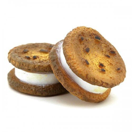 Galletas vinilo de juguetes Arquivet para perros color Marr&oacute;n, , large Imagen numero 1