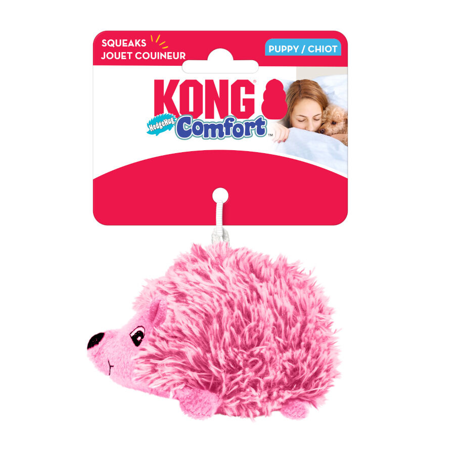 Kong Comfort Hedgehug Assorted Erizo de peluche para cachorros thumbnail
