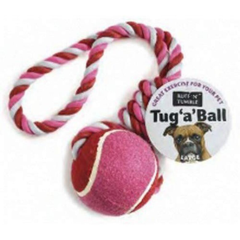 Juguete con cuerda y pelota para perros color Variado, , large image number null