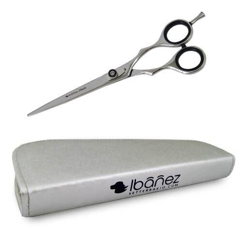 Tijera Ib&aacute;&ntilde;ez Oslo Recta 18 cm para peluquer&iacute;a canina, , large Imagen numero 2