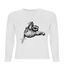 Camiseta unisex perezoso color Blanco, , large indicador imagen numero 3