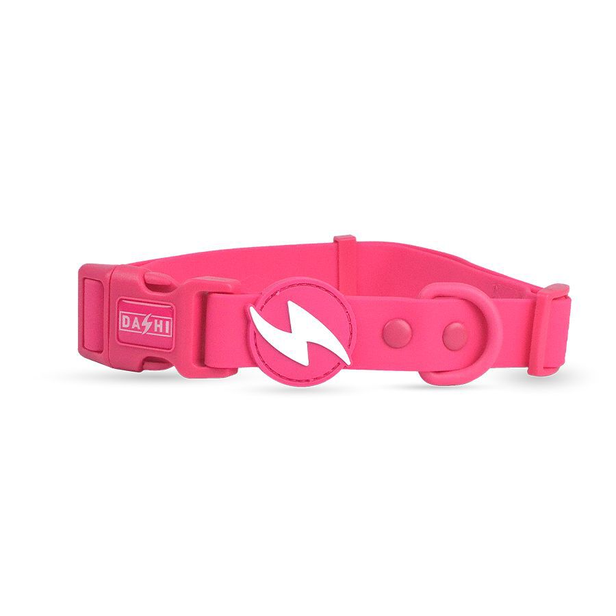 Dashi colorflex collar de TPU rosa para perros, , large Imagen numero 1