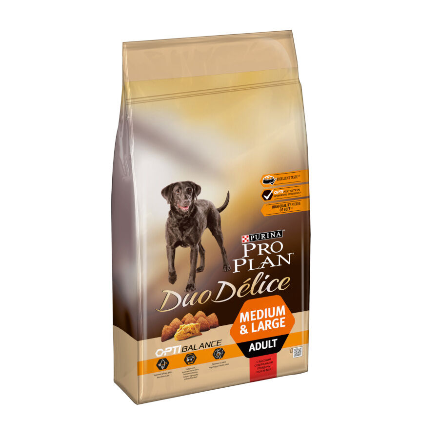 10 kg Pro Plan Adult Medium y Large Duo D&eacute;lice Buey pienso para perros, , large Imagen numero 9