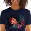 Mascochula camiseta mujer electronic personalizada con tu mascota azul marino, , large indicador imagen numero 1