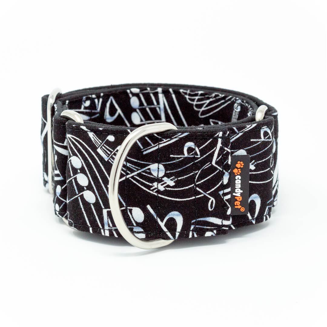 candyPet&reg; Collar Martingale para Perros - Modelo Music, ANCHO ESPECIAL, , large Imagen numero 1