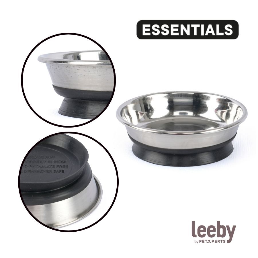 Leeby Comedero de Metal con Ventosa para gatos, , large Imagen numero 3