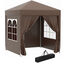 Outsunny Carpa Plegable Marrón, , large indicador imagen numero 1