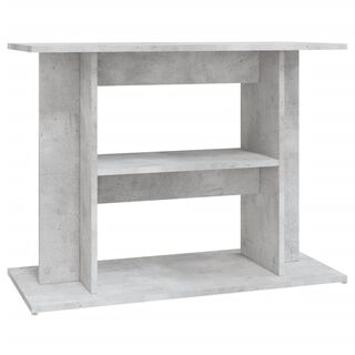 VidaXL Mesa de madera gris para acuarios 
