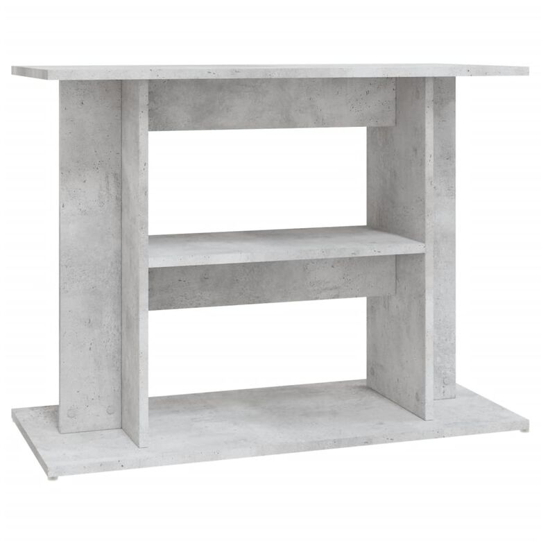 VidaXL Mesa de madera gris para acuarios thumbnail