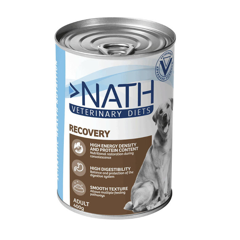 Nath Veterinary Diets Recovery Salmón con Hígado de Pollo lata para perros, , large image number null