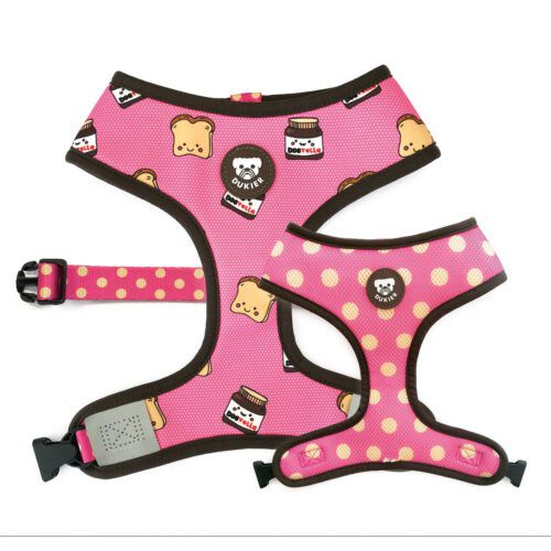 Dukier Dogtella Arnés Reversible Estampado Nutella para perros thumbnail