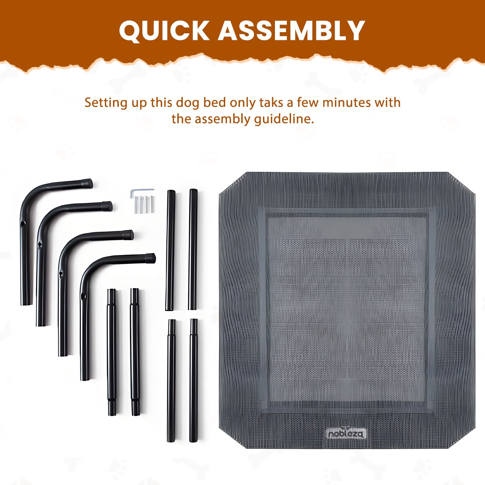 Nobleza Cama Elevada para perros thumbnail