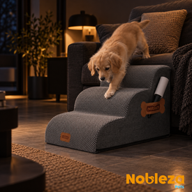 Nobleza Escalera con rodillo para perros y gatos