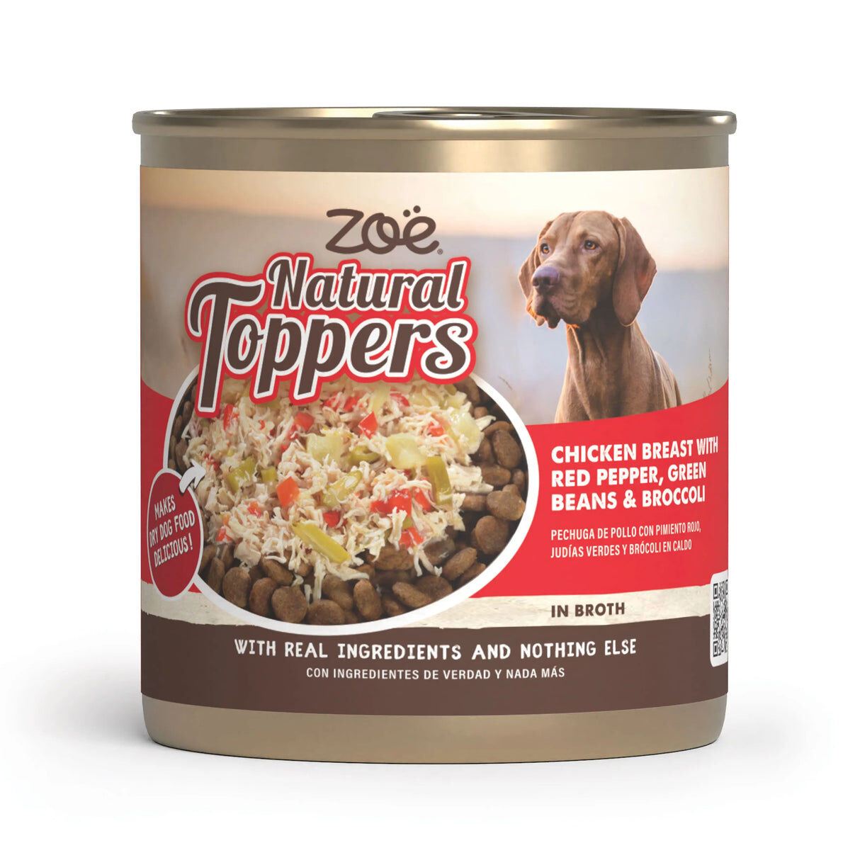 Zo&euml; Natural Toppers 170g Pollo con pimiento rojo, , large Imagen numero 1