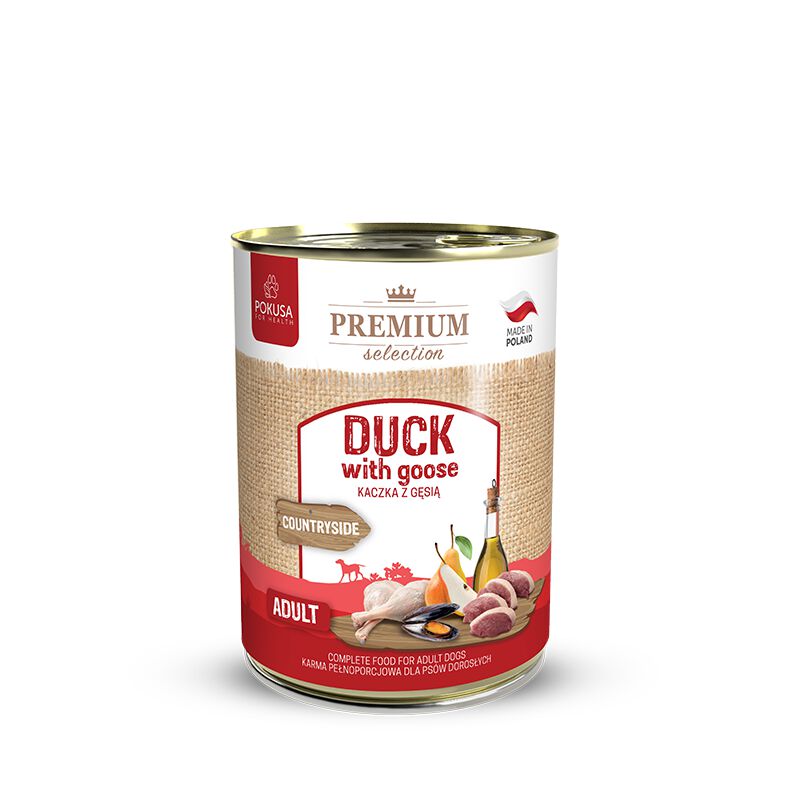 Lata de Comida Cocinada para perro - Carne de Pato y Pavo 100% natural, , large Imagen numero 1