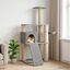 vidaXL &Aacute;rbol para gatos con postes de sisal Muebles Gatos &Aacute;rbol Interior, , large indicador imagen numero 2