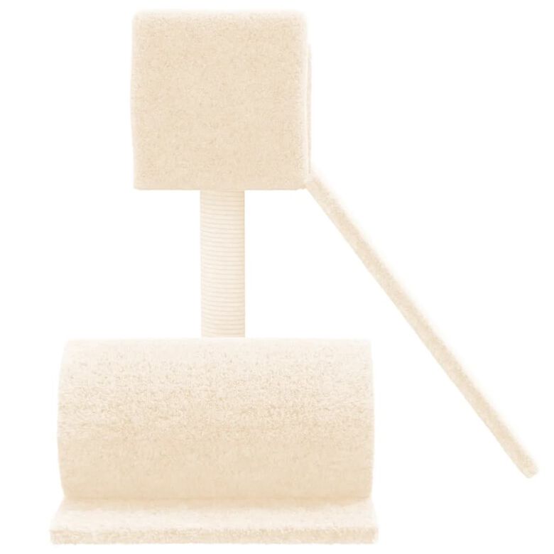 VidaXL Rascador pequeño con cueva y tunel para gatos thumbnail