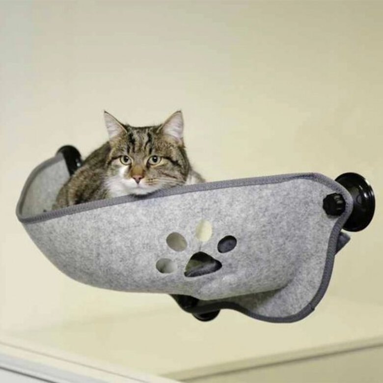 Cama Filzino de ventana para gatos color Gris, , large image number null