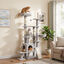 PawHut &Aacute;rbol para Gato Gris claro, , large indicador imagen numero 2