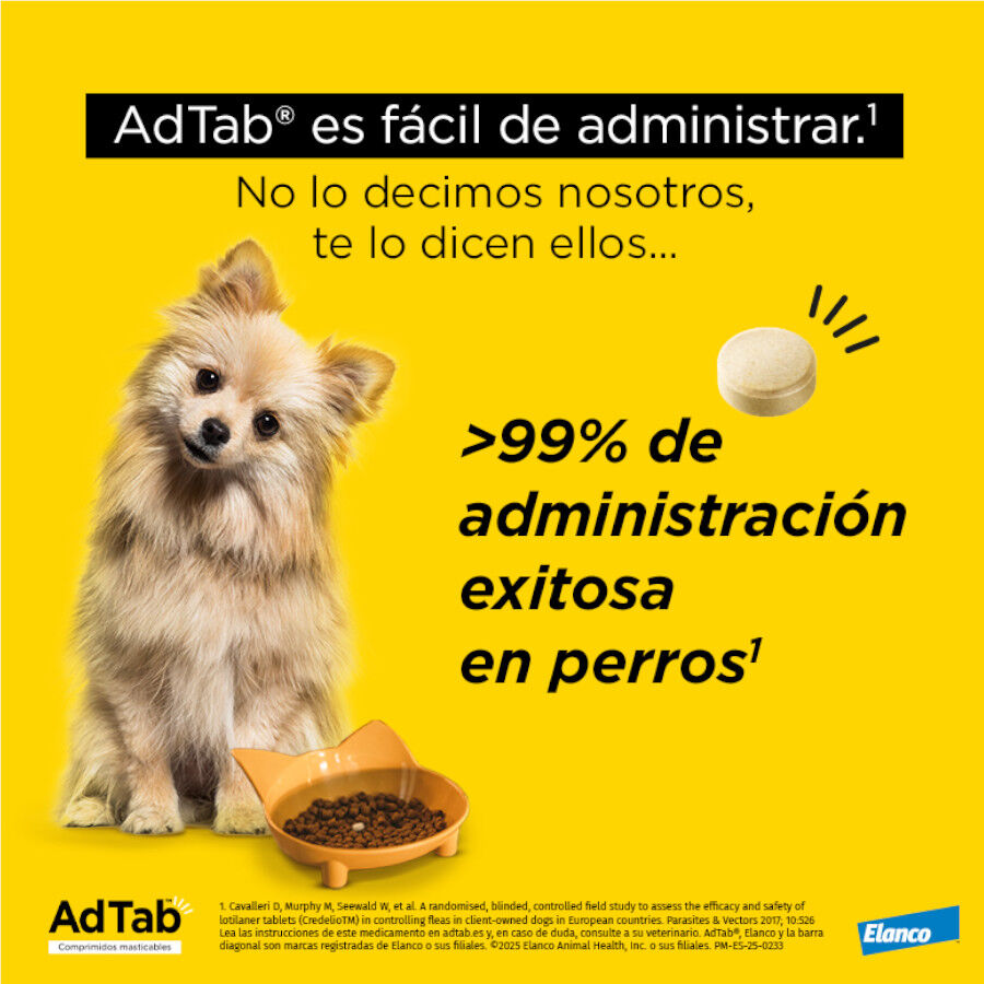AdTab Comprimidos Masticables Antiparasitarios para perros thumbnail