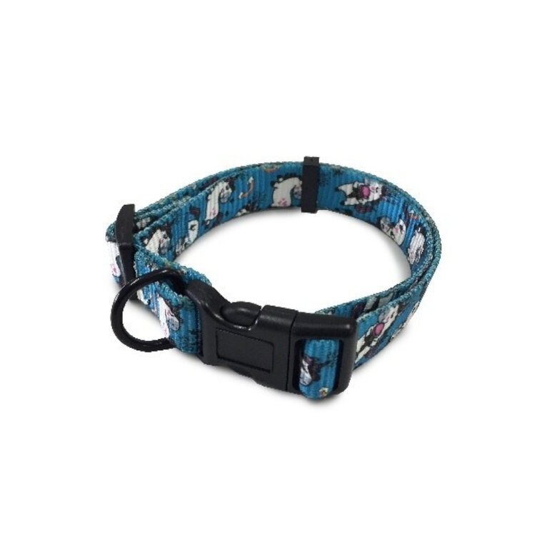 Outech Collar con estampado de unicornios para perros, , large image number null