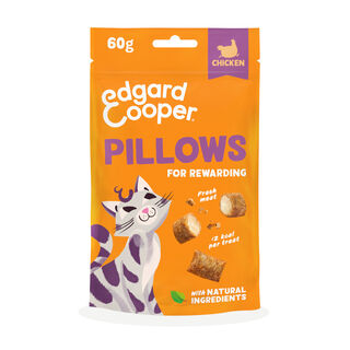 Edgard & Cooper Bocaditos Pillows Pollo para gatos