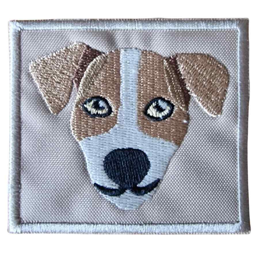 Individual parche perro Jack russell