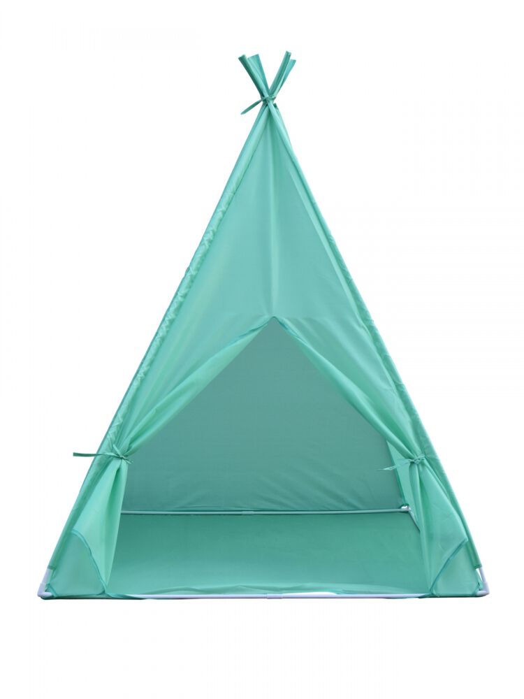Tienda tipi infantil para juegos | Plegable | Impermeable | Verde agua | Hind&uacute; | Mobiclinic, , large Imagen numero 4