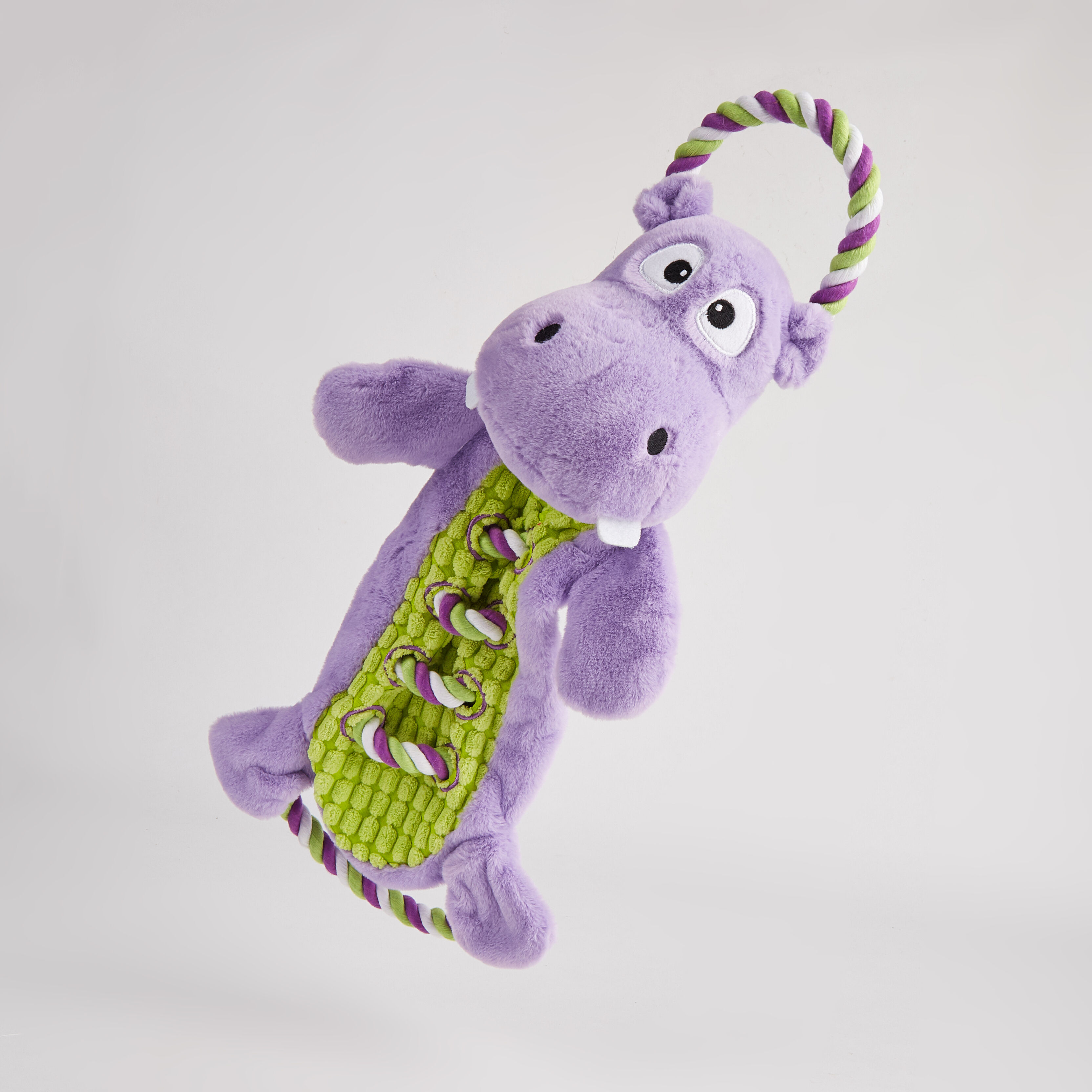 Juguete para Perro Hipop&oacute;tamo con Cuerda Tug, , large Imagen numero 5