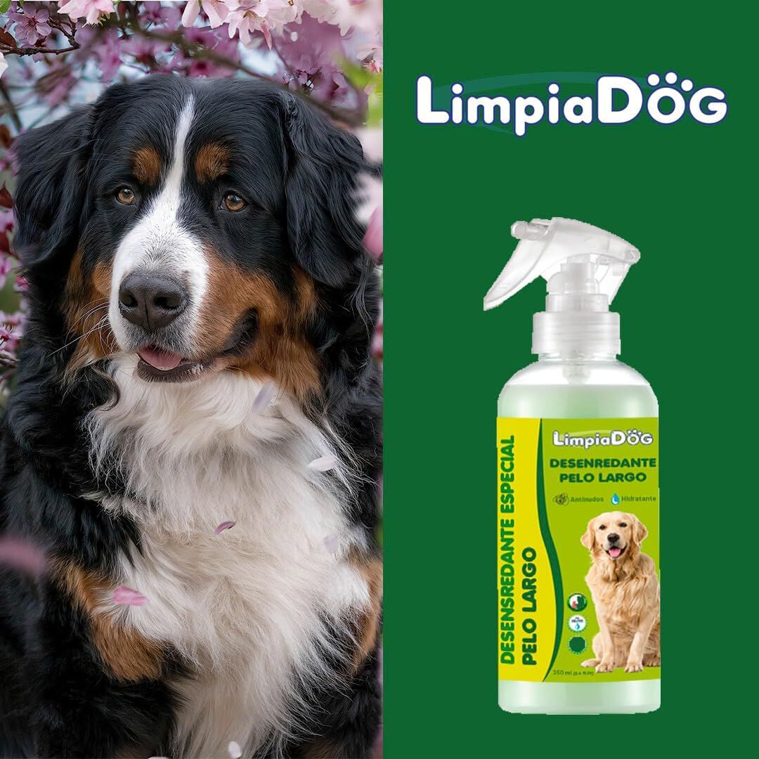Limpiadog Spray Natural Desenredante 500ML, Suavizante y Acondicionador para Perros y Gatos - Ayuda a Eliminar los Nudos - Adecuado para Todo Tipo de Pelaje y Todo Tipo de Razas, , large Imagen numero 4