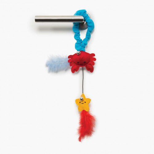 Colgador para puertas Catit Play Piratas para gatos color Rojo, , large Imagen numero 1