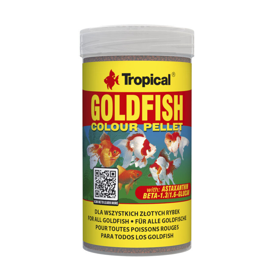 Tropical Goldfish Colour Pellet alimento para peces