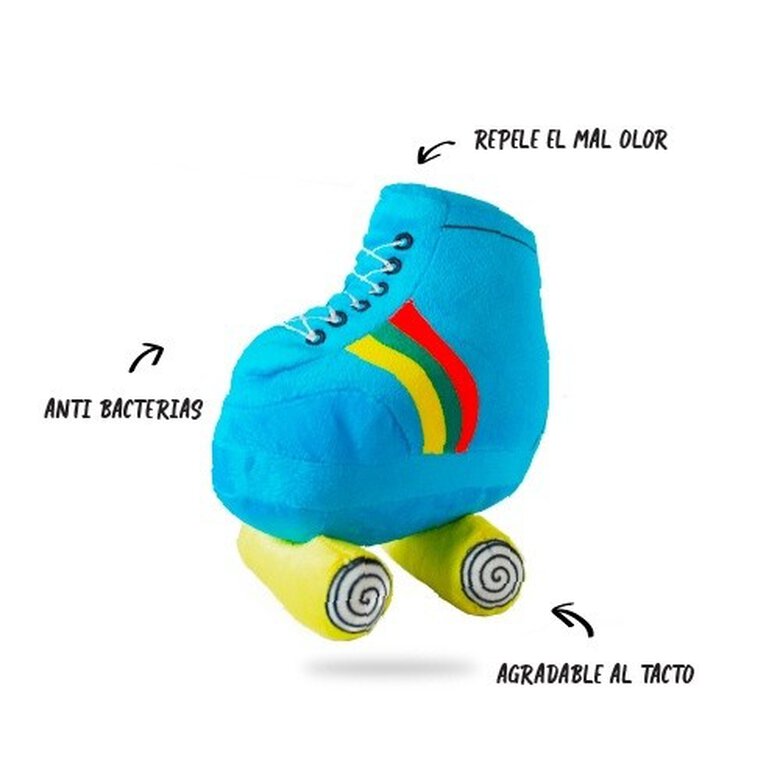 Patasbox peluche bota de patinaje multicolor para perros, , large image number null