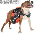 Edipets correa extensible ajustable gris y negro para perros, , large image number null
