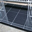 Jaula de Vuelo para P&aacute;jaros 75 x 45 x 45 cm Jaula para P&aacute;jaros de Metal con Manija Lateral Puerta Segura Port&aacute;til Bandeja Desmontable Perchas Comederos para P&aacute;jaros Peque&ntilde;os Cacat&uacute;as Loros, , large indicador imagen numero 4