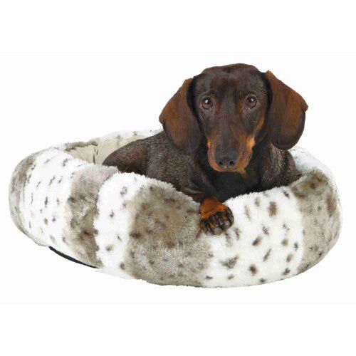 Trixie Leika Cama Redonda Blanca y Beige para perros, , large Imagen numero 3