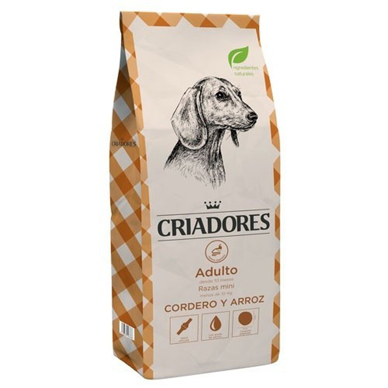 3 kg Criadores Adulto Cordero pienso para perros de razas mini