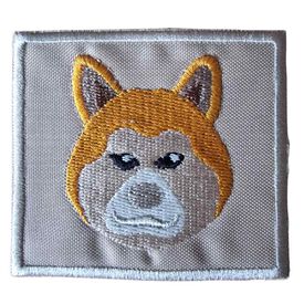 Individual parche perro akita inu