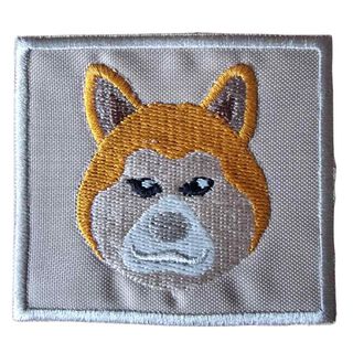 Individual parche perro akita inu