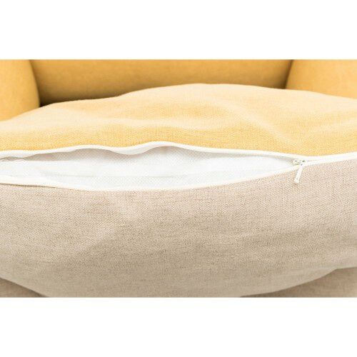 Trixie Home Edition Cama de Lona Beige y Amarillo para perros, , large Imagen numero 4