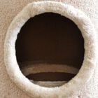 Casita con rascador para gatos color Beige, , large image number null