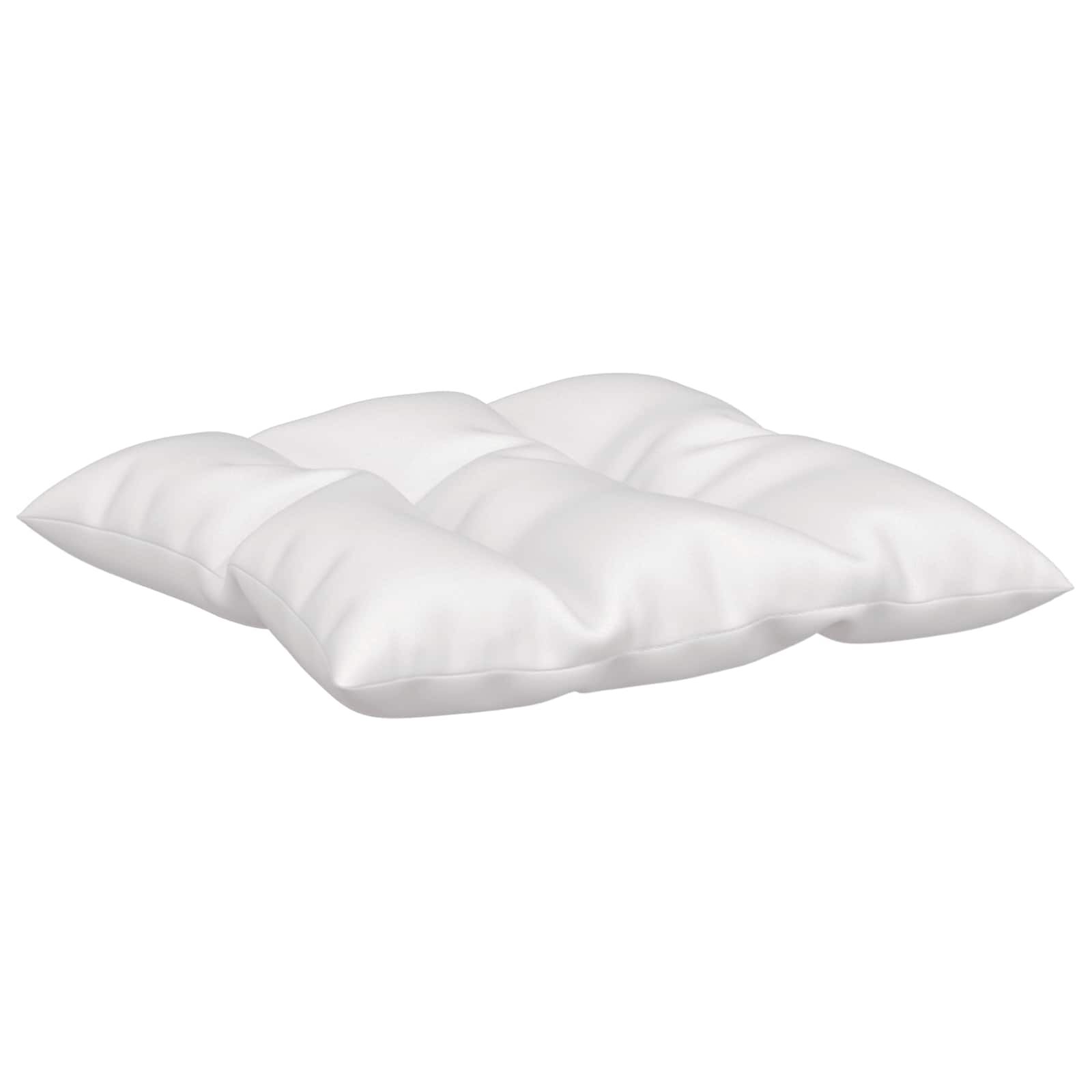 vidaXL Tienda de campa&ntilde;a para mascotas con coj&iacute;n Blanco Poli&eacute;ster Teepee gatos, , large Imagen numero 5