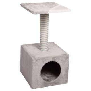 Rascador cueva para gato color Gris