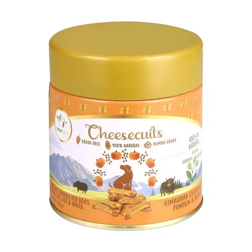 Galletas de queso para perros con calabaza y semillas de lino - Cheesecuits (100 g/3,53 oz), , large Imagen numero 1