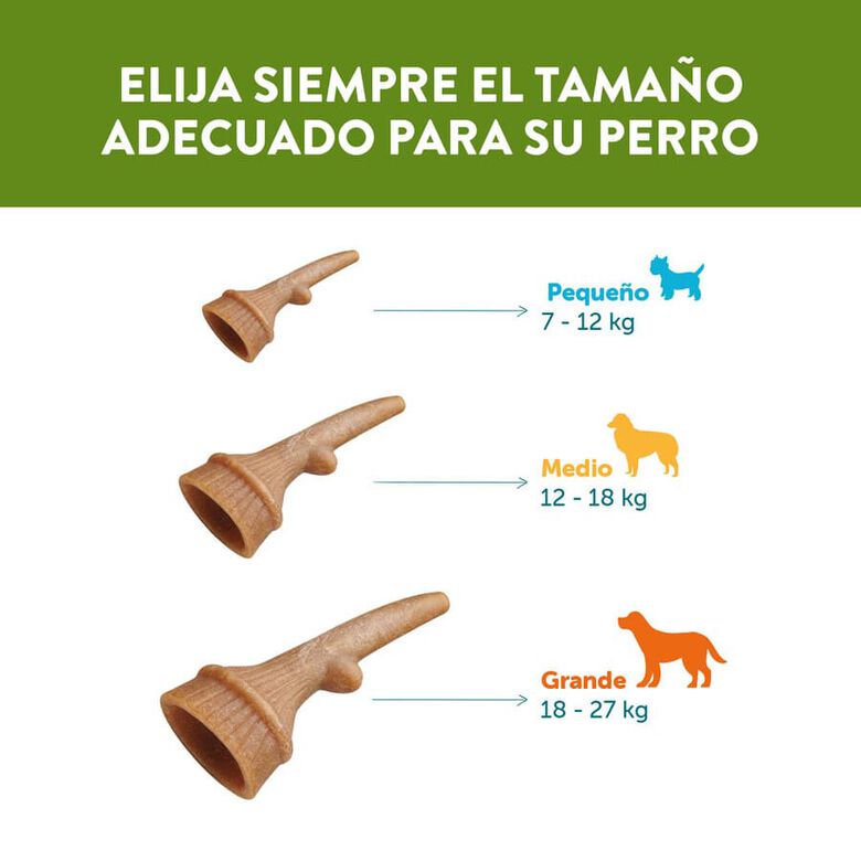 Whimzees Snacks Dentales Astas para perros pequeños thumbnail