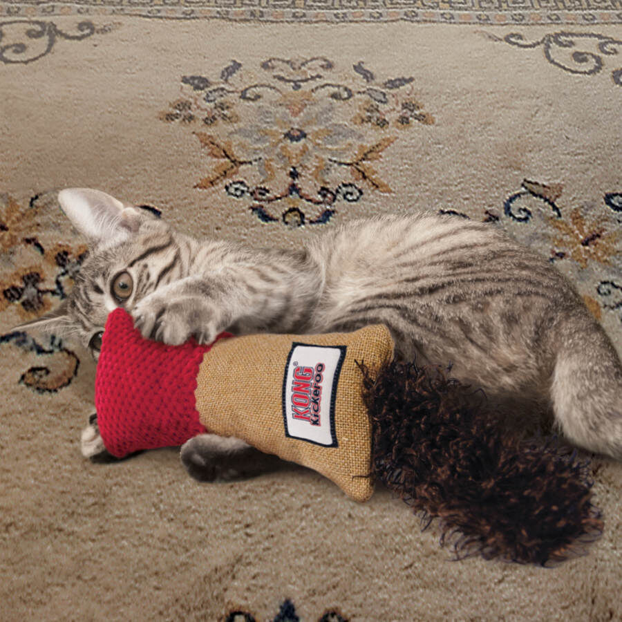 Kong Kickeroo Cuddler peluche para gatos thumbnail