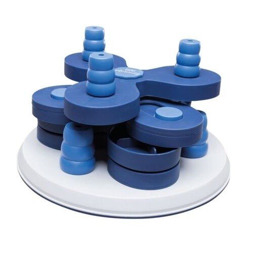 Trixie dog activity flower tour juguete interactivo azul para perros, , large Imagen numero 1