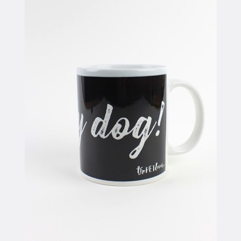 Taza Love my dog color Negro thumbnail